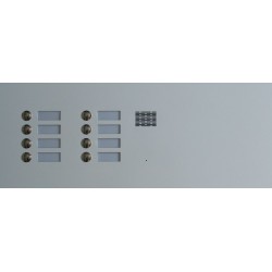 Panel domofonowy z przyciskami domofonu do montażu w drzwi